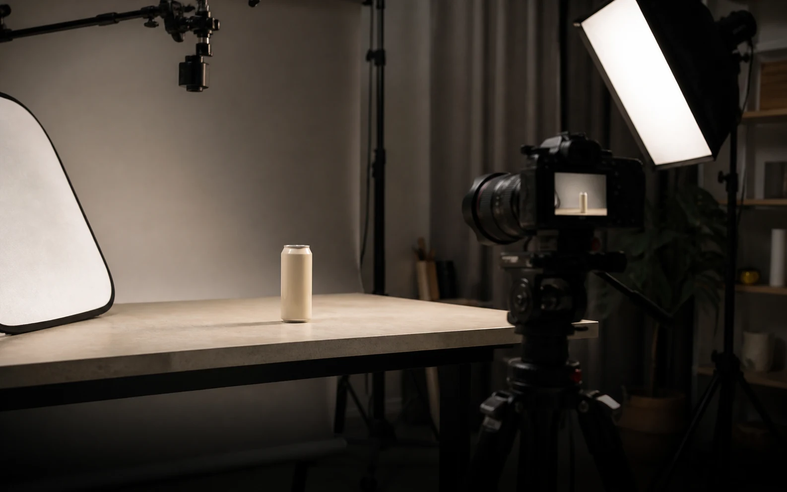 Realistic product video shoot cover for the Veo 3 prompt generator